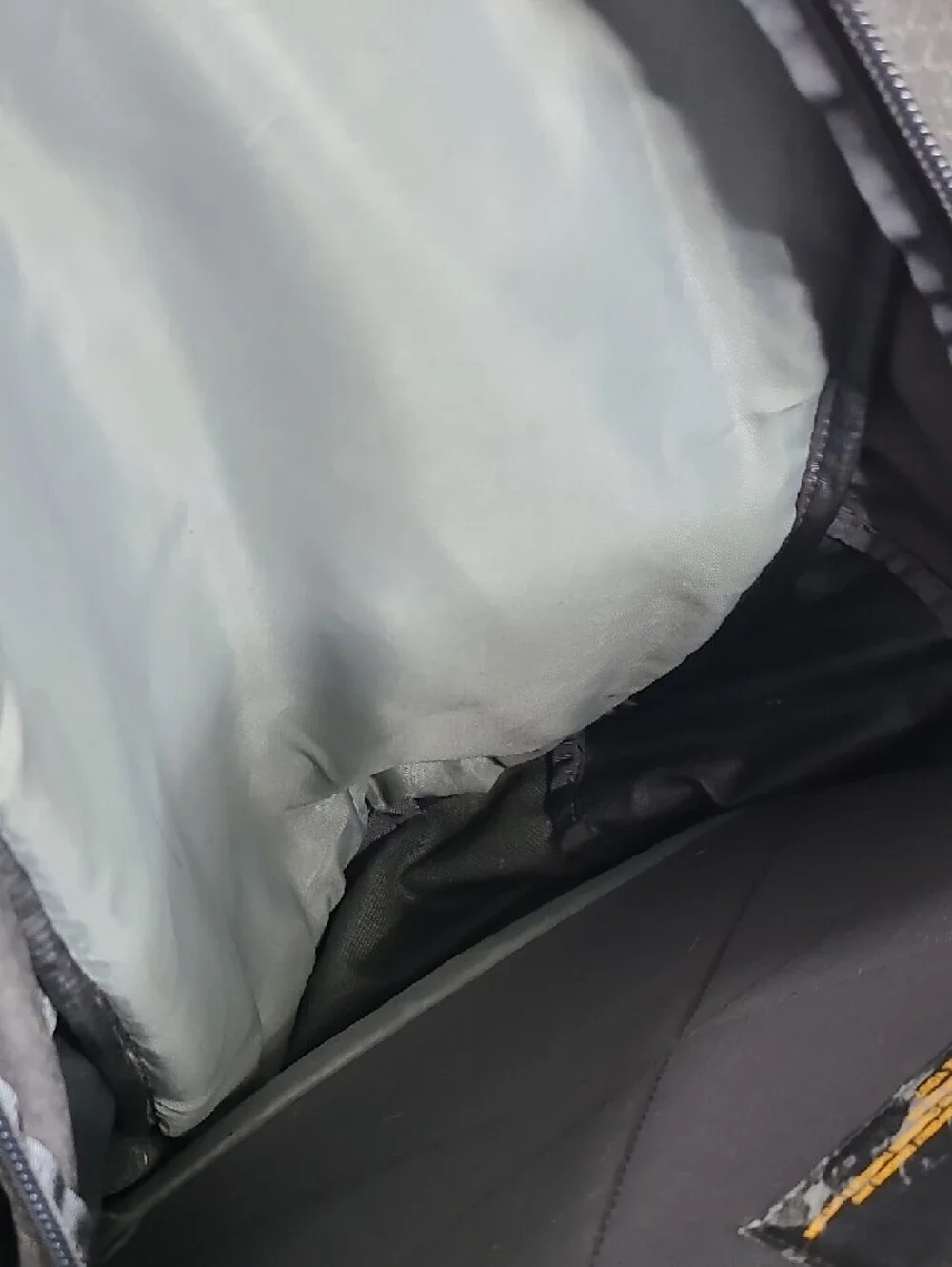 The North Face Borealis Backpack in Charcoal and Black